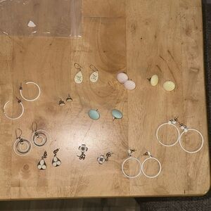 Assorted Vintage Pastel Earrings bundle